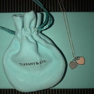 Tiffany & Co. Mini Double Heart Necklace